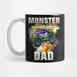 Monster Truck Dad Monster Truck Are My Jam Truck Lovers Mug